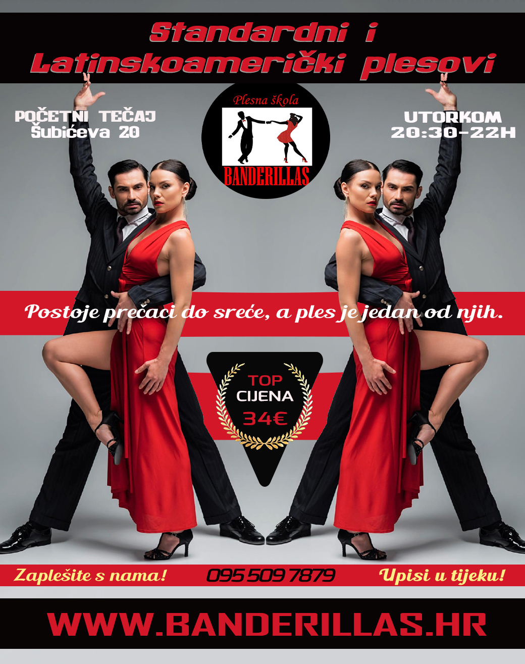 salsa bachata kizomba tecaj